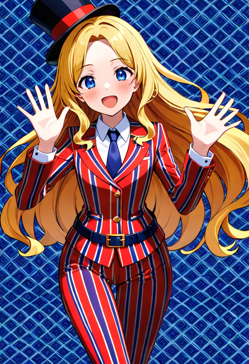 ヴィチナンキ[縞]×ジャケット | の人気AIイラスト・グラビア