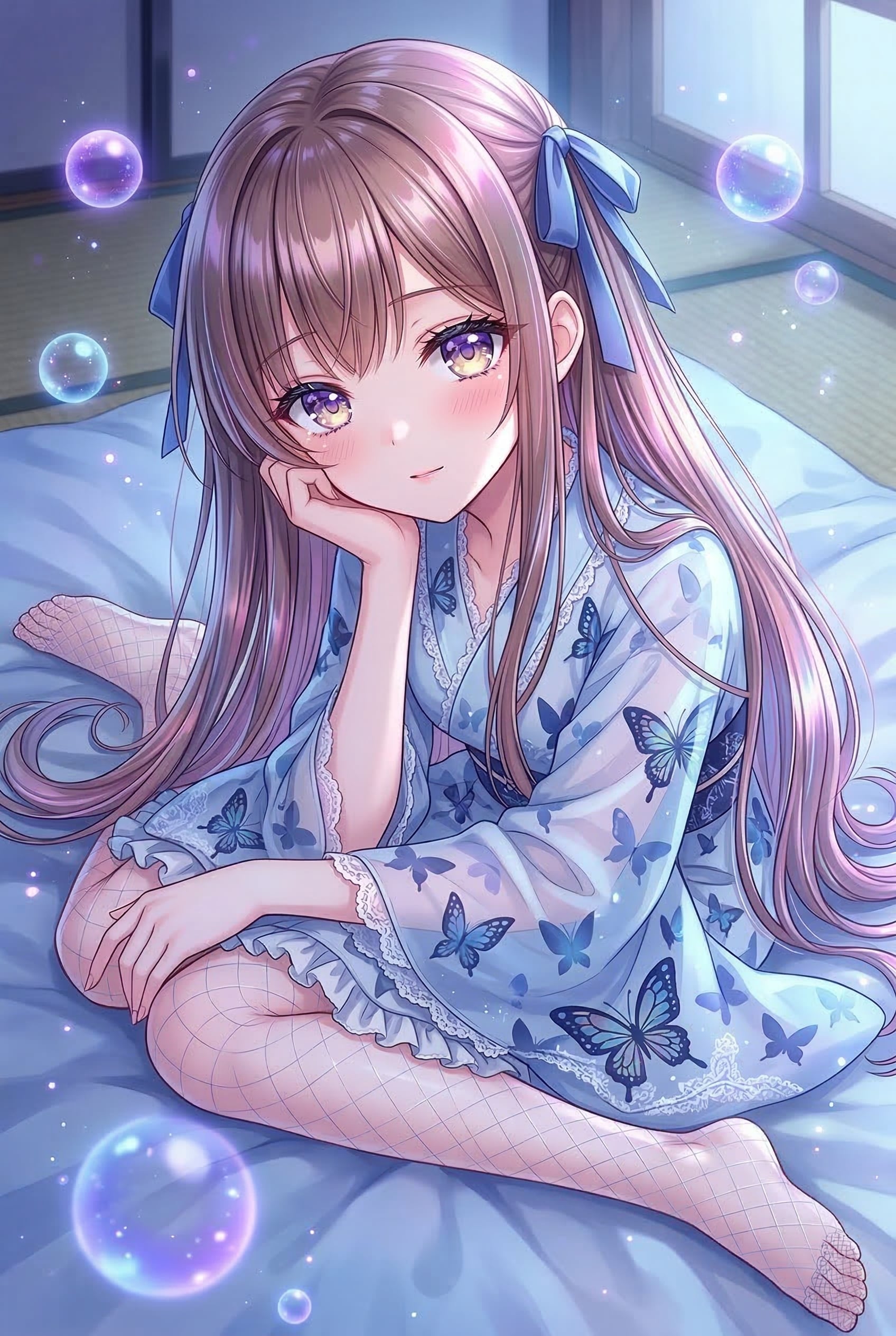 蝶夢の宵闇少女 | の人気AIイラスト・グラビア