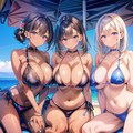 夏のビーチ 2枚目