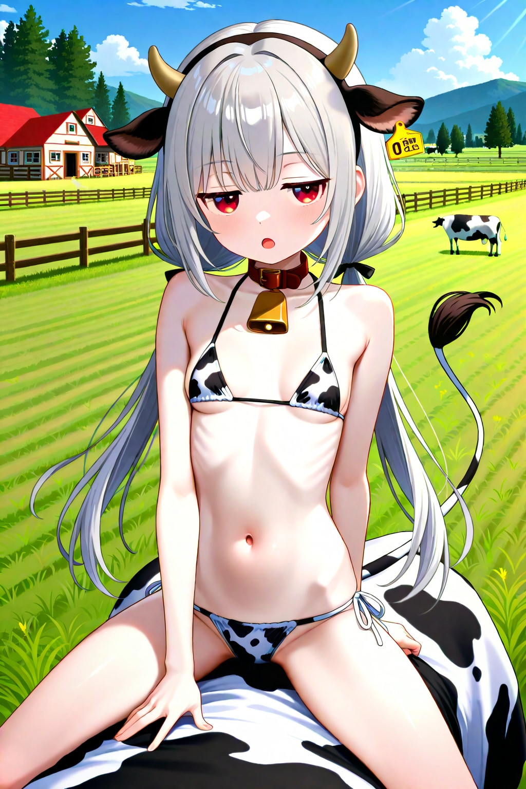 牛ビキニのアイちゃん
