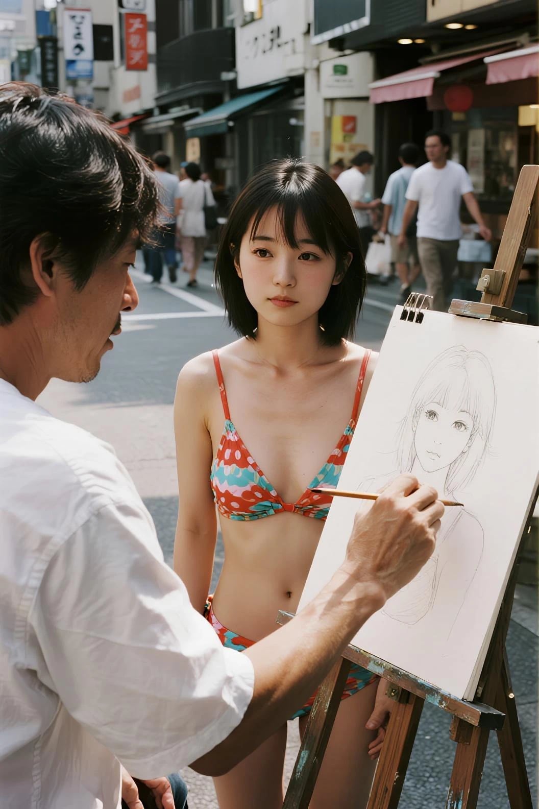 似顔絵画家