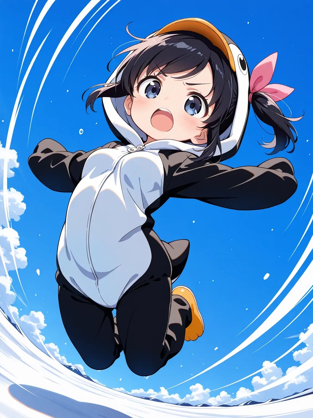 気合だー🐧！
