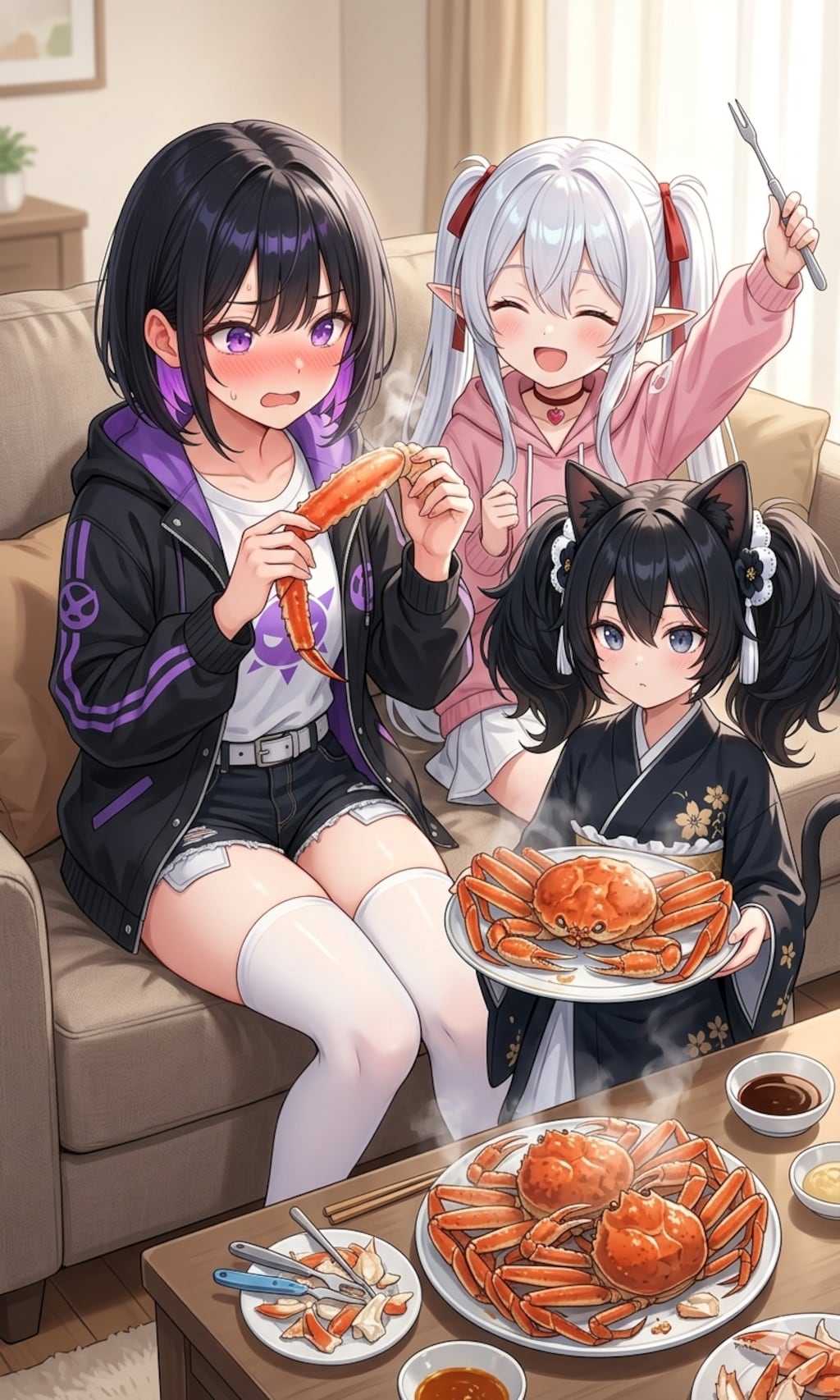 カニの裏側