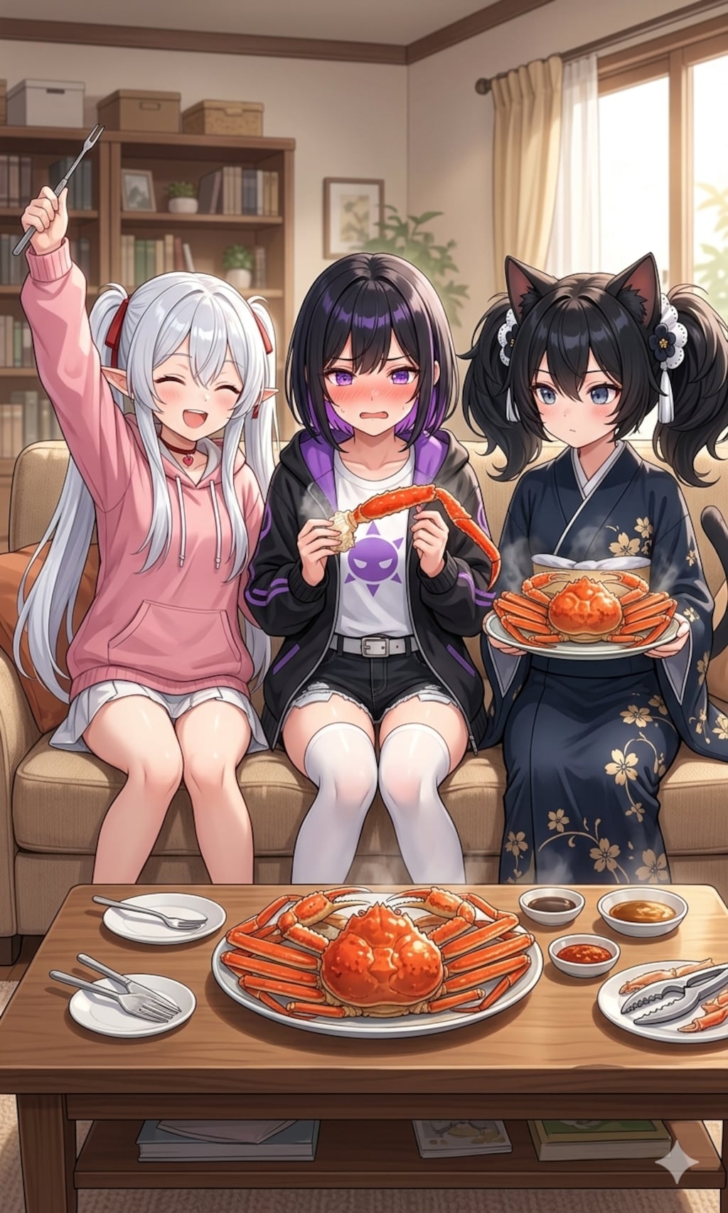 カニの裏側