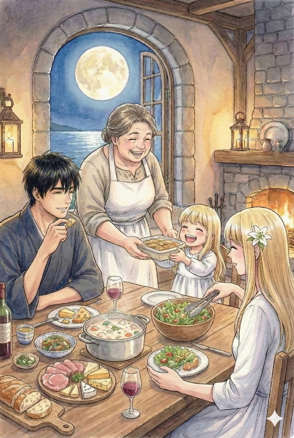 特に深く〜のやつ。白百合の過去と、母代わりのあなた