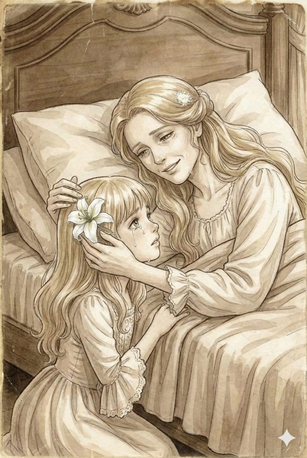 特に深く〜のやつ。白百合の過去と、母代わりのあなた