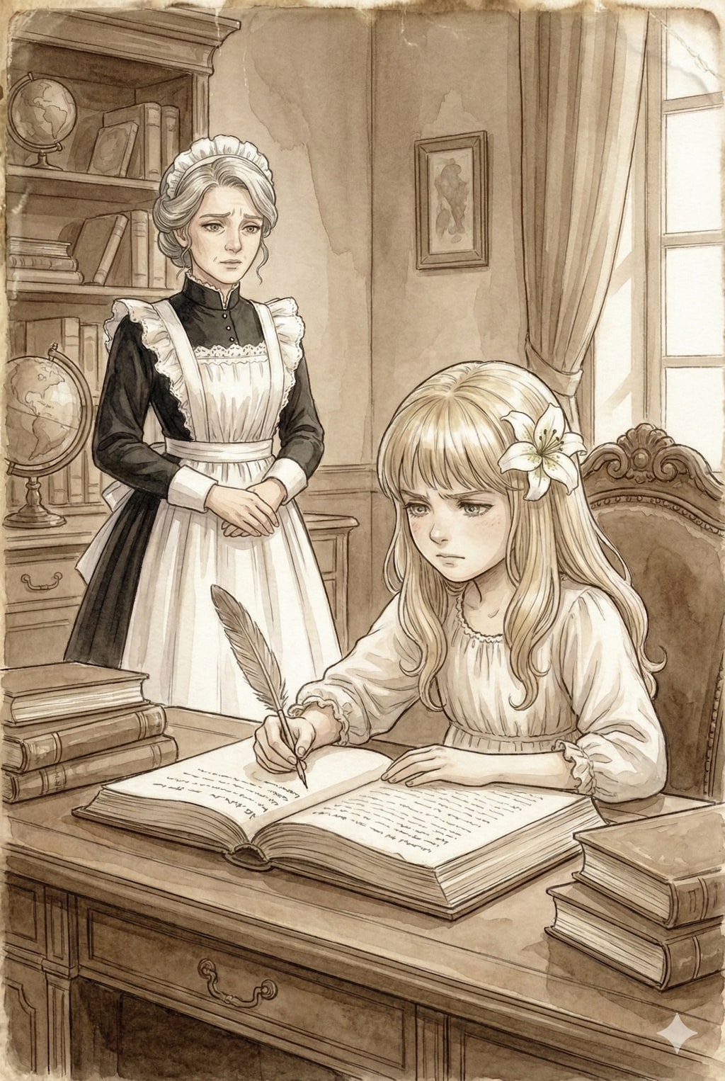 特に深く〜のやつ。白百合の過去と、母代わりのあなた