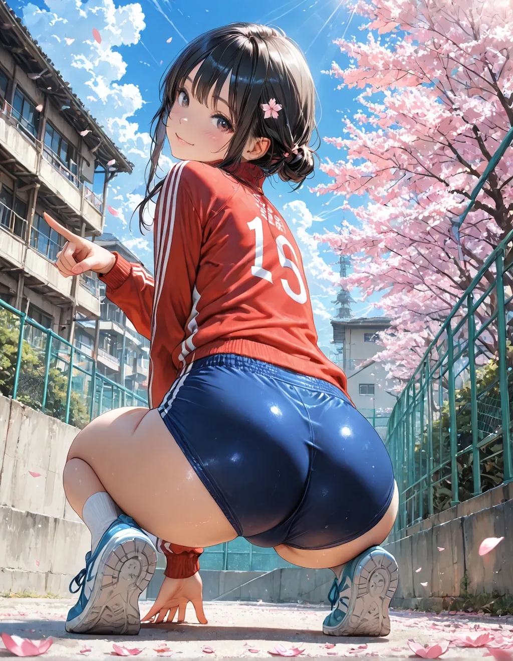 ジャージ女子🌸