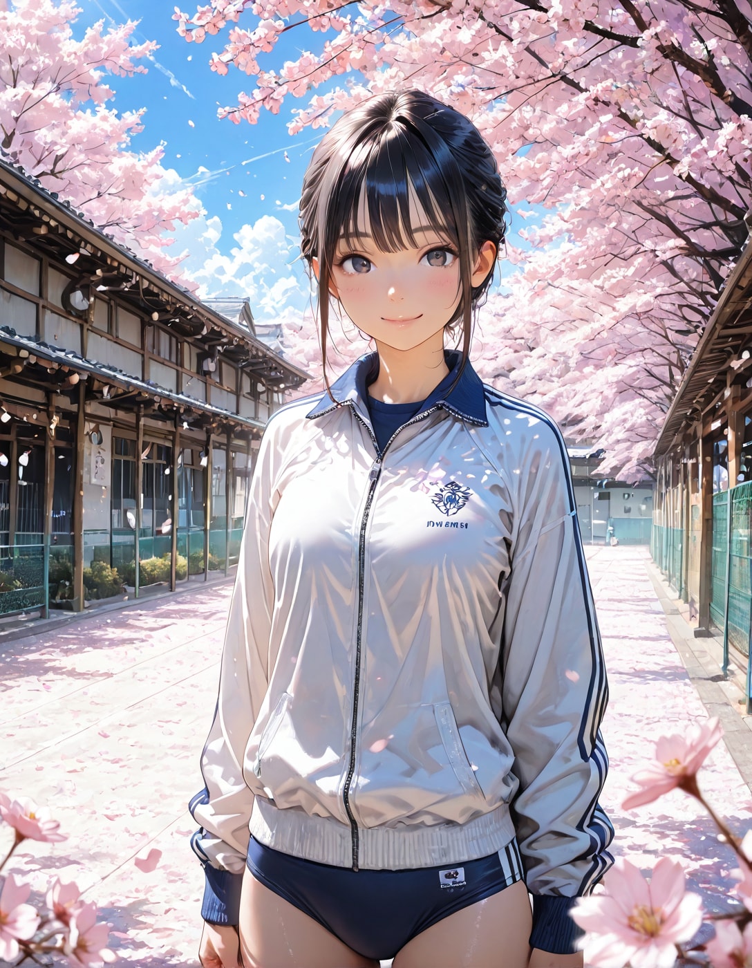 ジャージ女子🌸 | の人気AIイラスト・グラビア