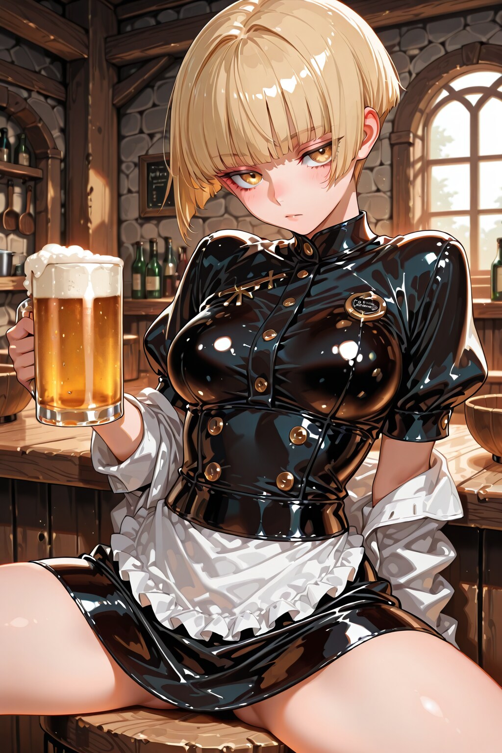 暑くて飲まないとやってらんないわ