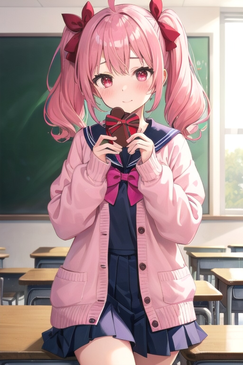 今日はチョコの日