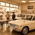 昭和レトロシリーズ_自動車販売店 3枚目