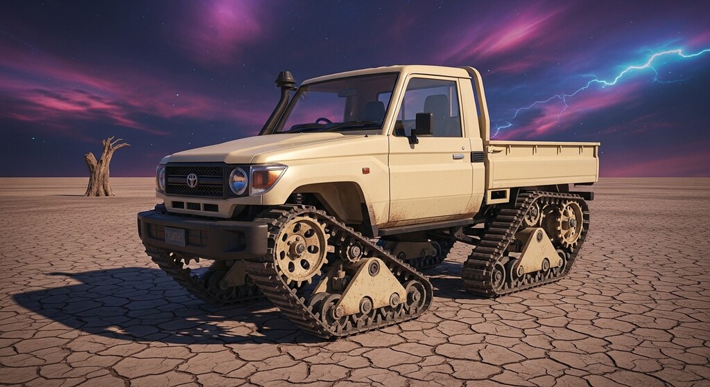 ランクル70トラッククローラー