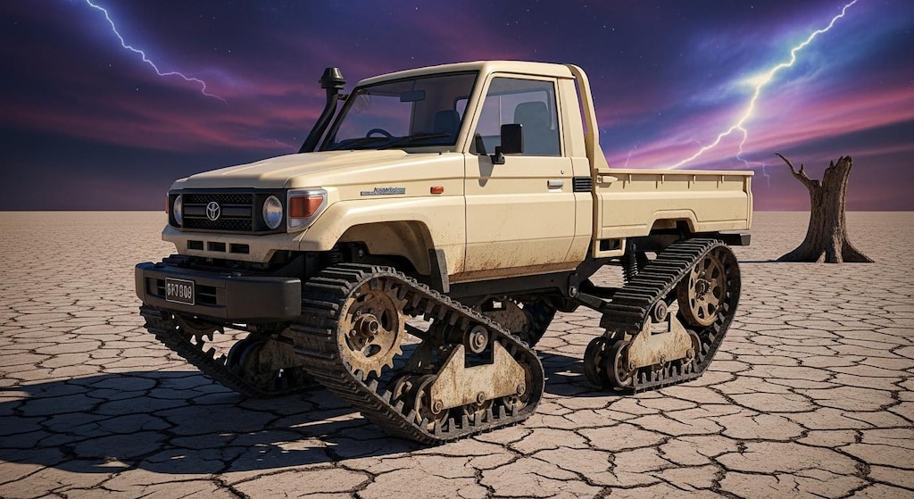 ランクル70トラッククローラー