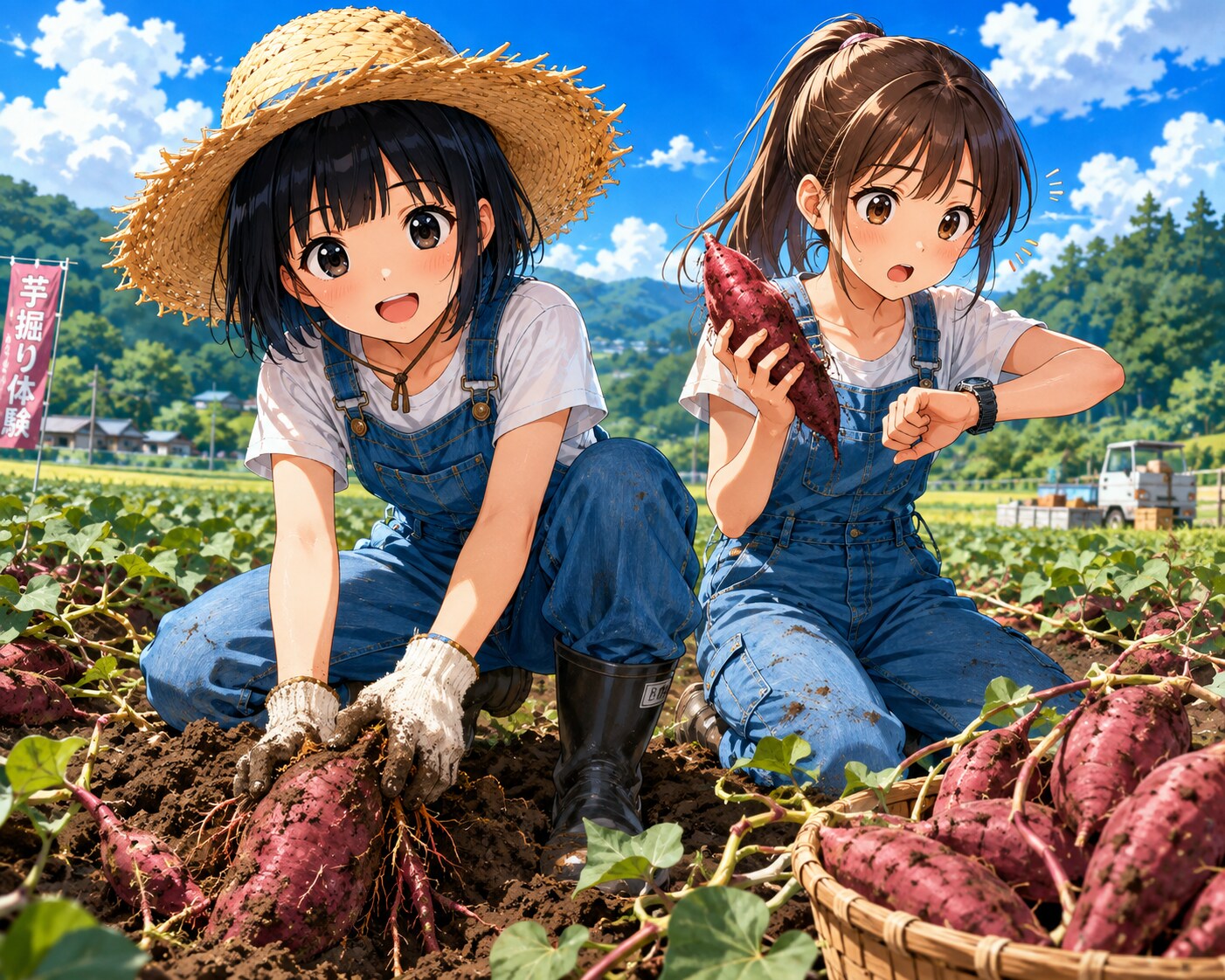 掘った芋いじるな！ | の人気AIイラスト・グラビア