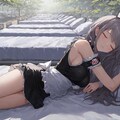衛生兵メイド眠る 2枚目