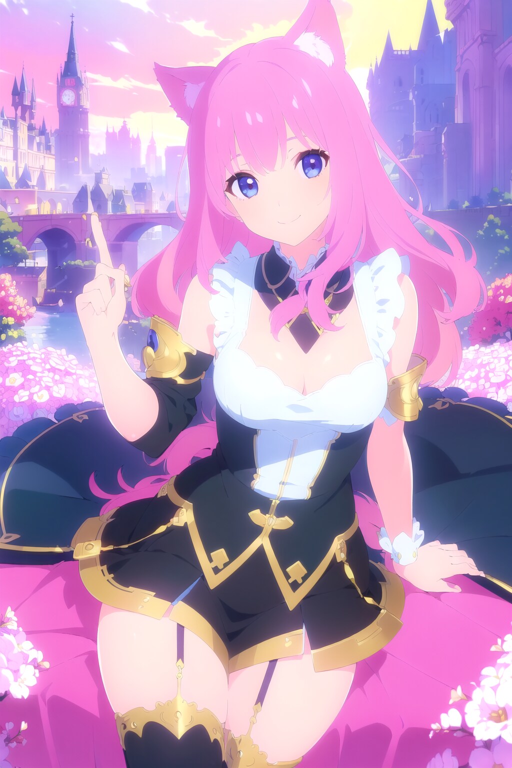 猫耳娘。