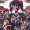 🏈泥まみれの女子アメフト 135 4枚目
