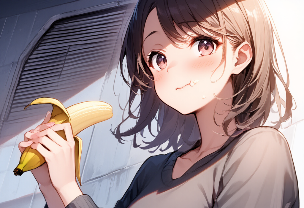 モグモグ。んまい、んまい。