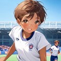 走る眼鏡っ娘 5枚目