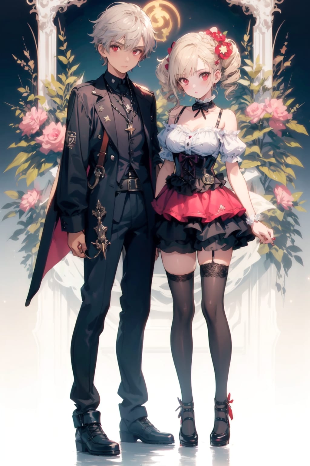 ゴスロリ双子兄妹ちゃん。