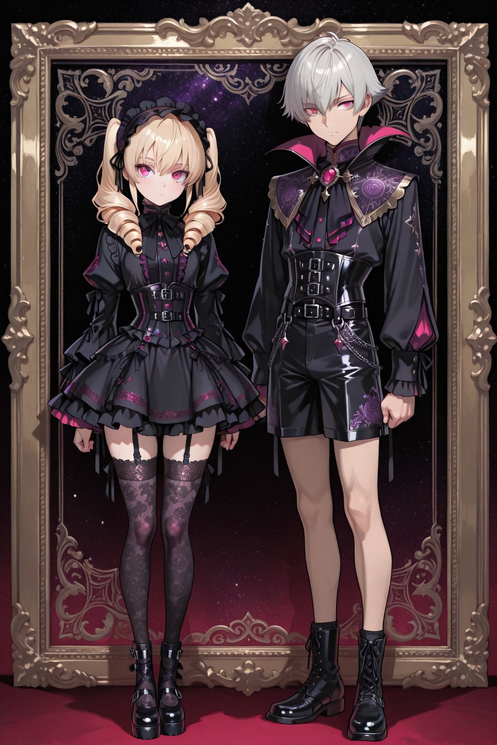 ゴスロリ双子兄妹ちゃん。