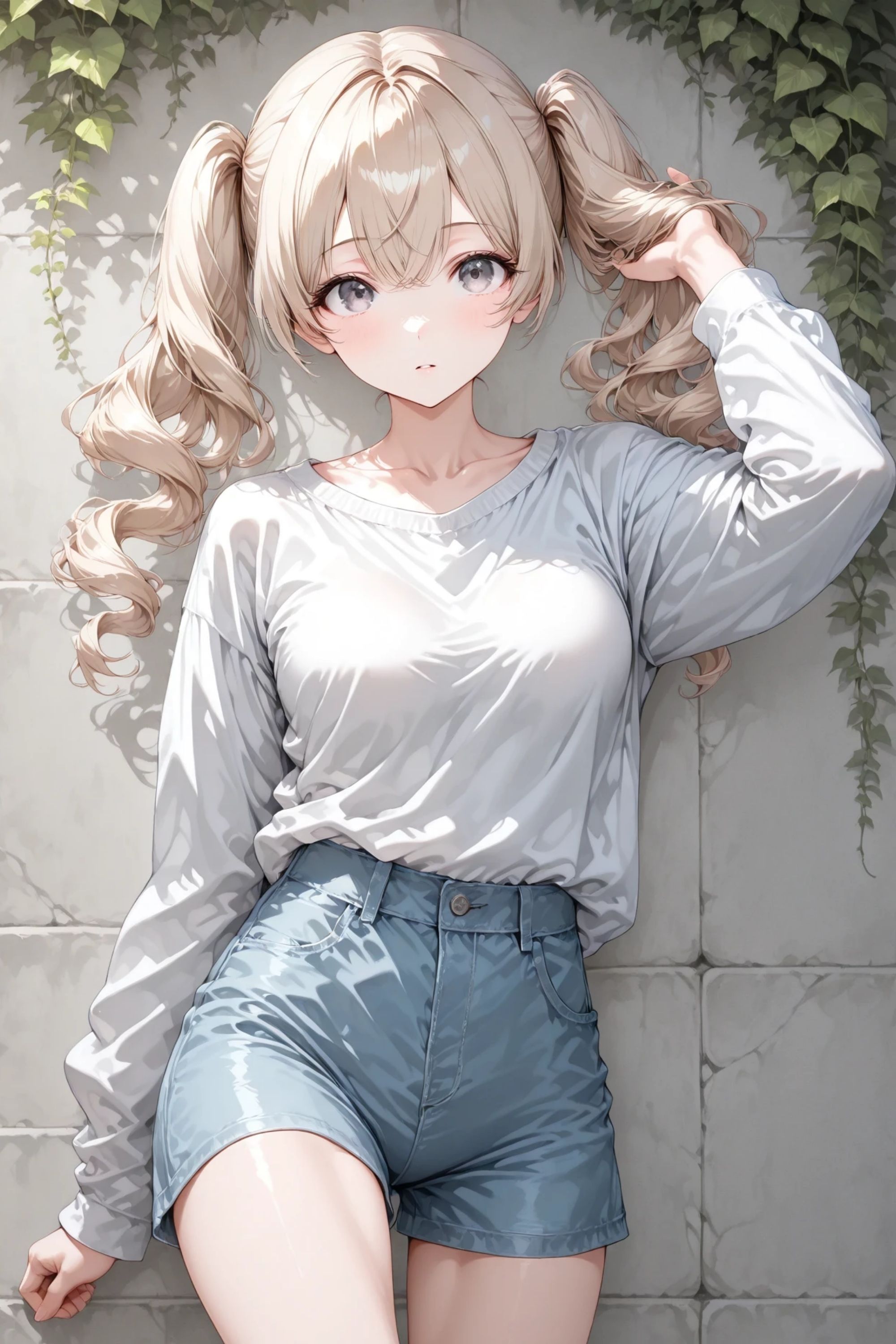 紬 - 白い壁 -