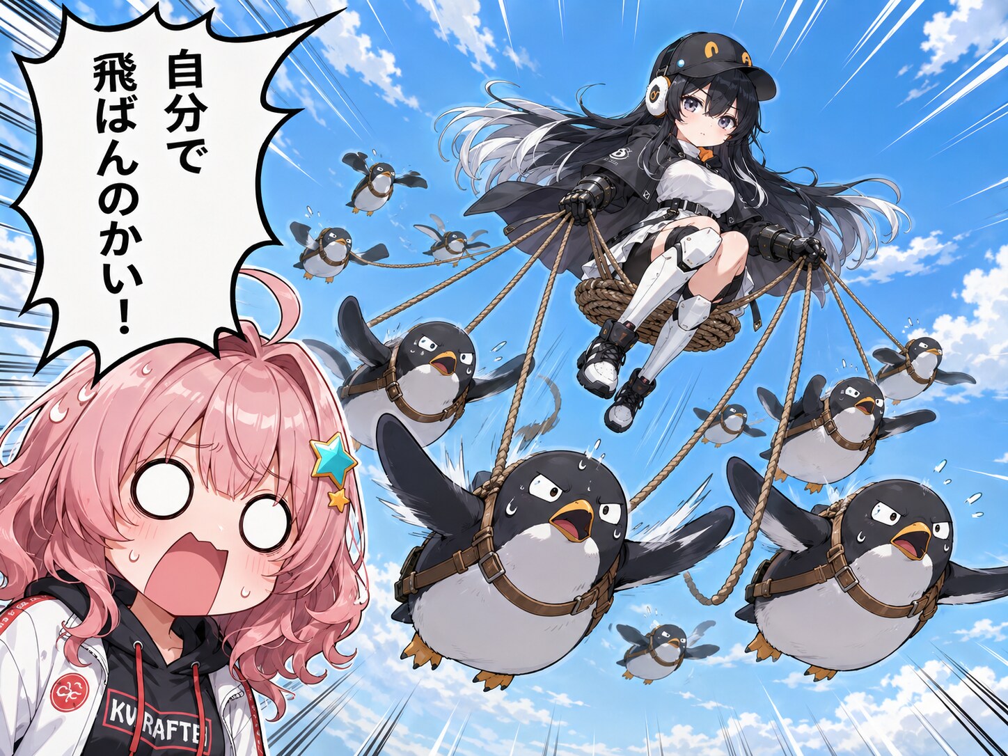 天空の使者・見参！！