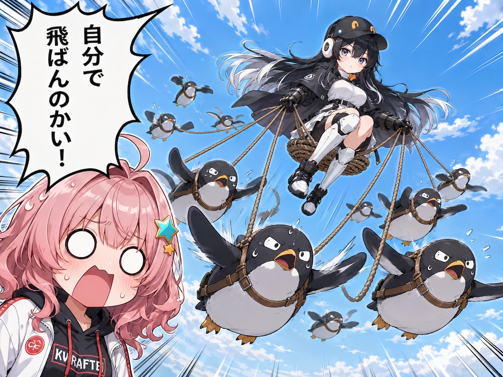 天空の使者・見参！！