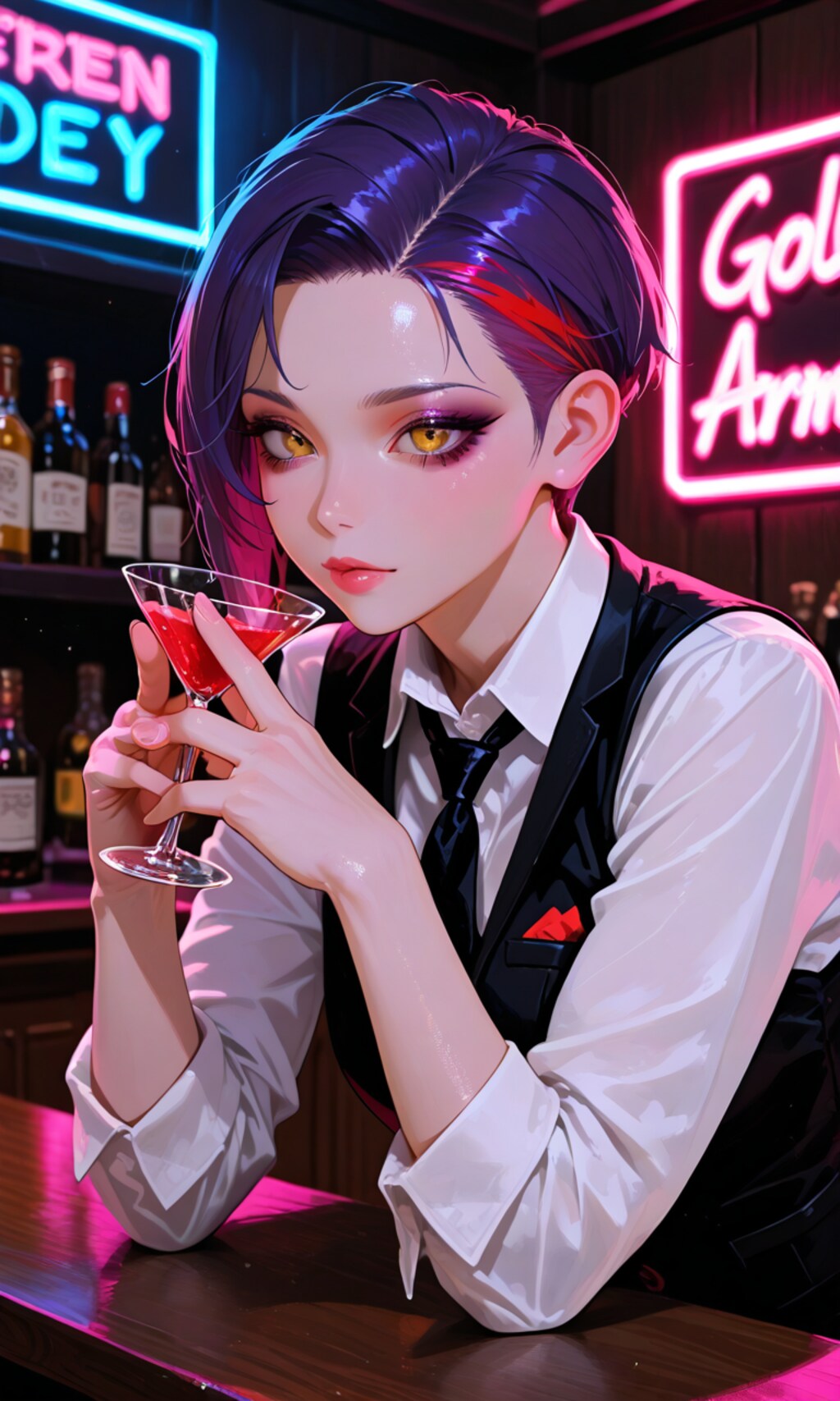 何か飲んでくかい？