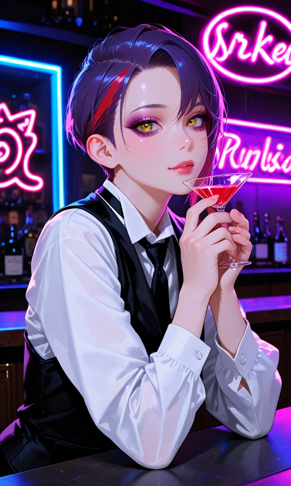 何か飲んでくかい？