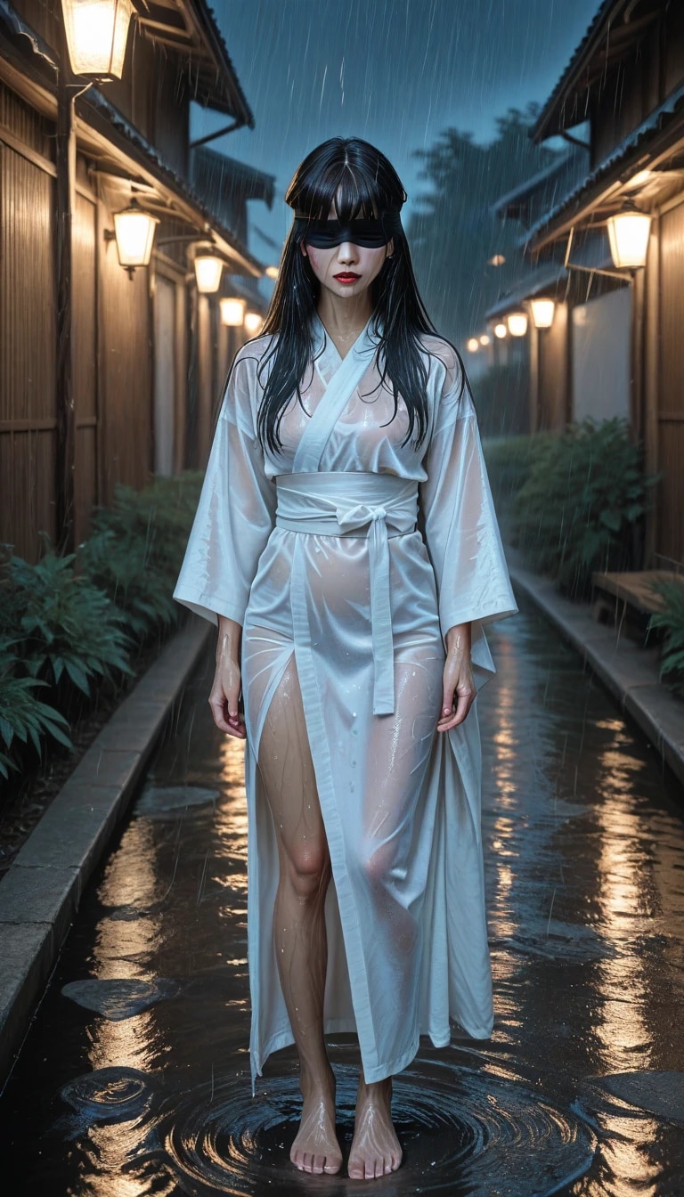ずぶ濡れ