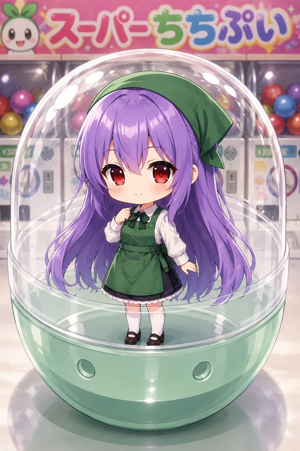 UL新モデルBITEちゃんをカプセルに入れたよ