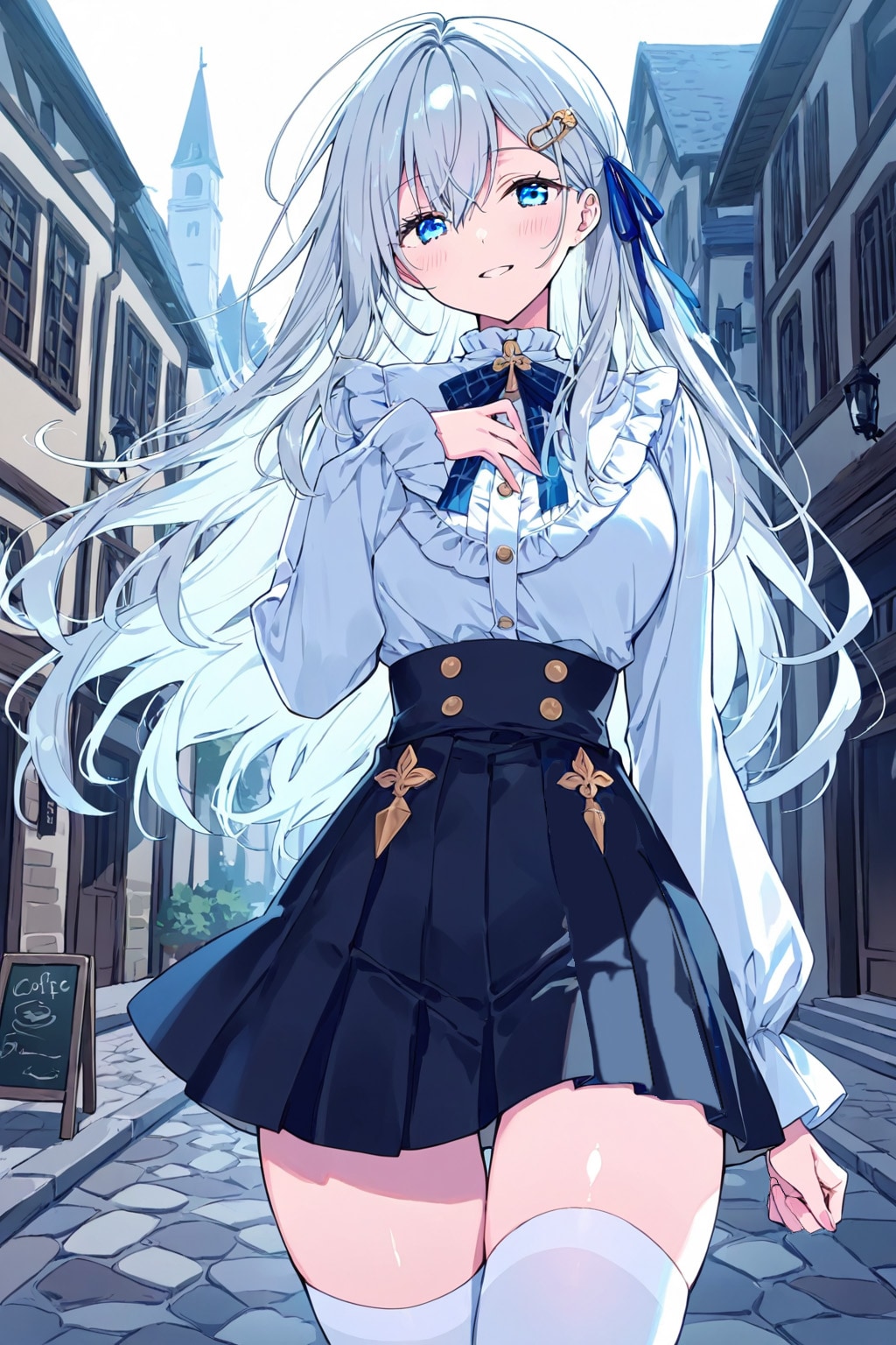 石畳の通り