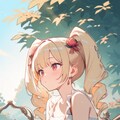 ティータイムの金髪ちゃん 2枚目