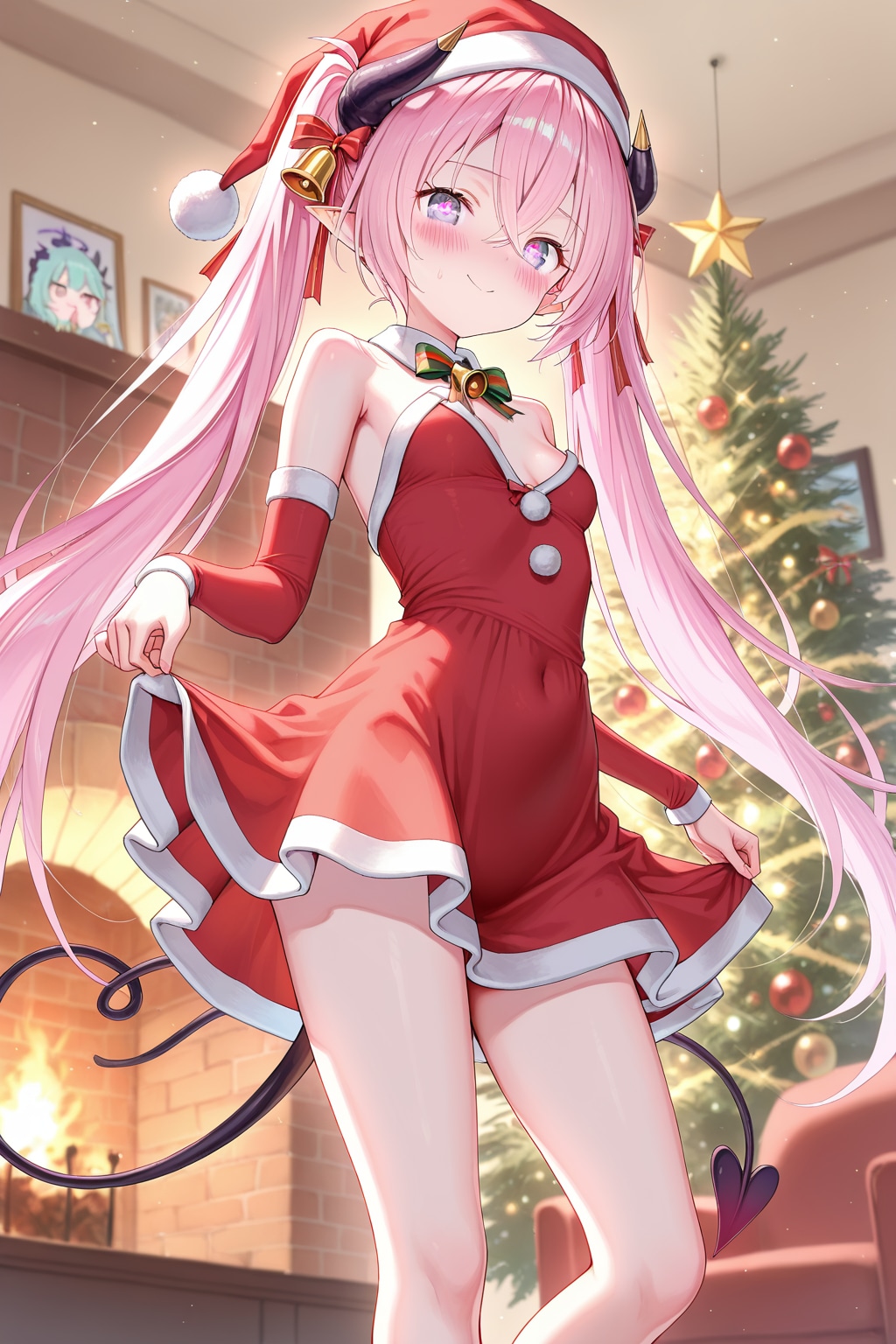 ミニスカサンタなルネア