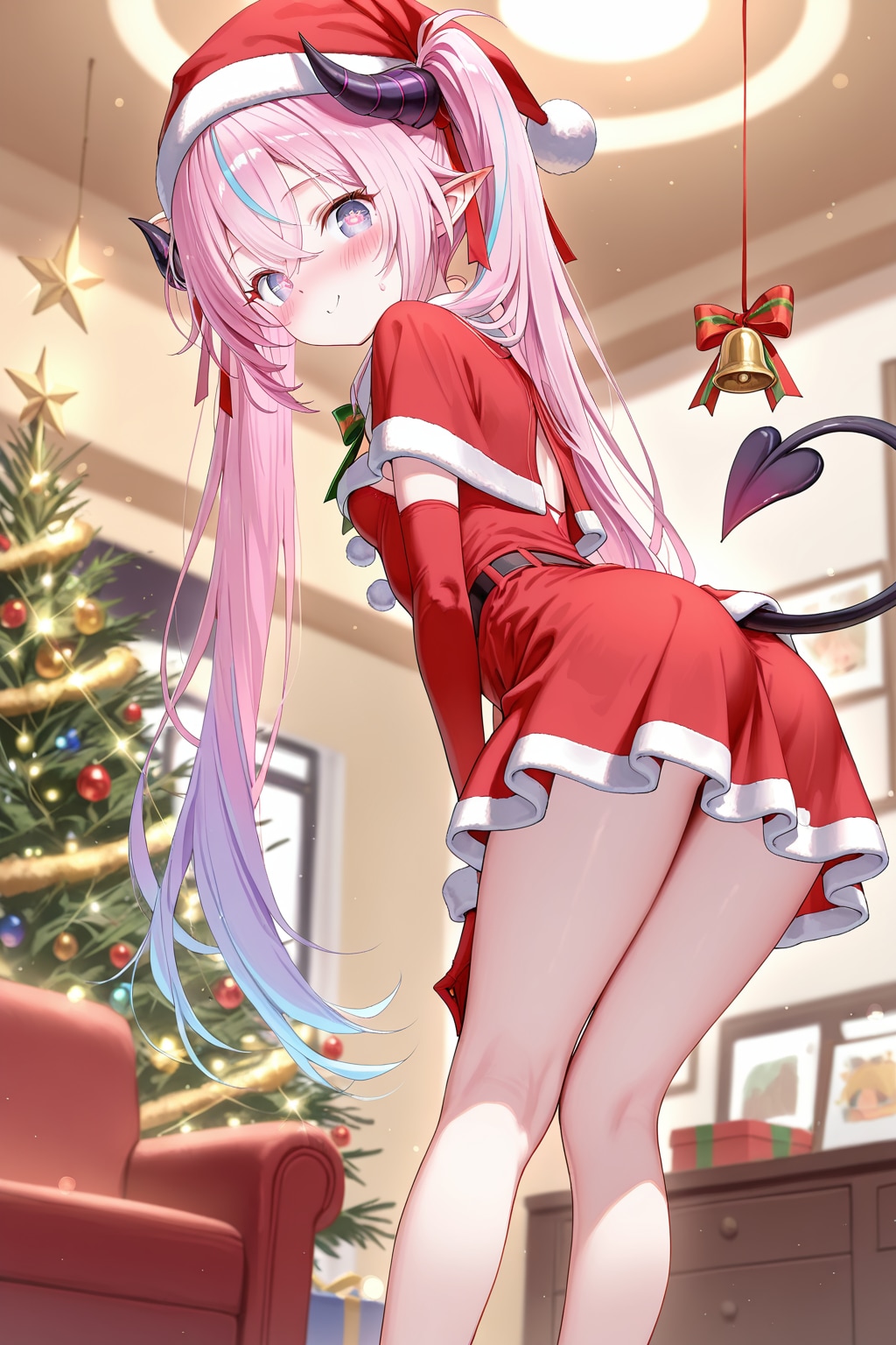 ミニスカサンタなルネア