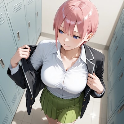 五等分のセフレ 中野〇花 AIイラスト集 あなたのセフレにして下さい。