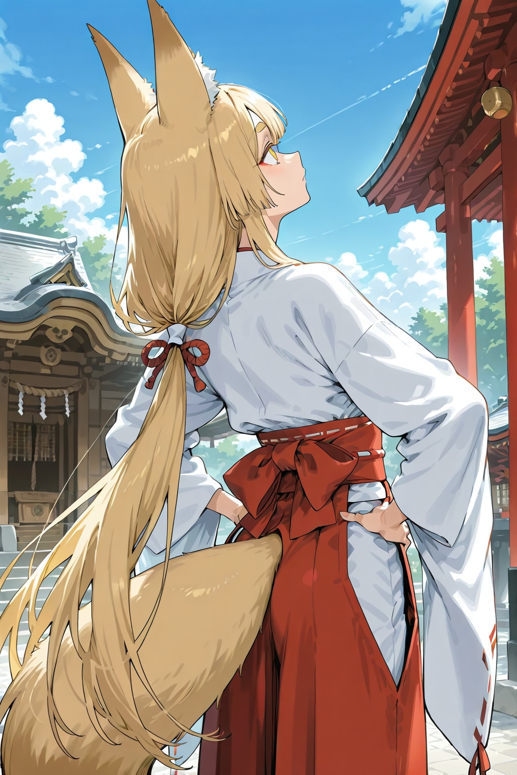 うむ。今日も良い天気じゃ。