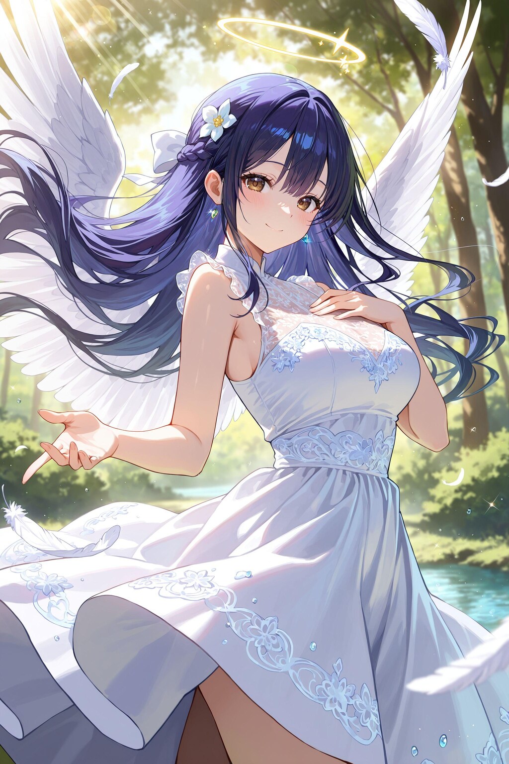 天使さん頑張ります