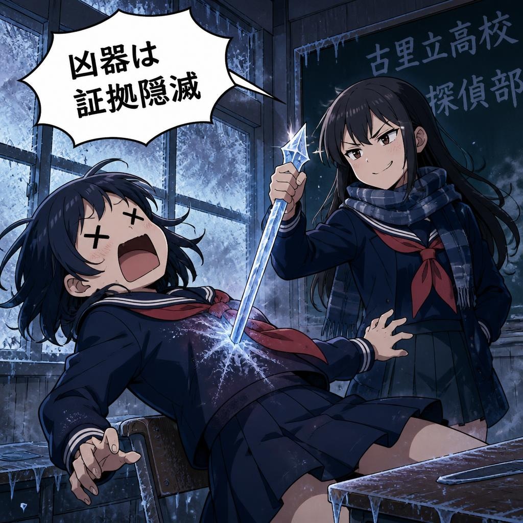 凶器は証拠隠滅