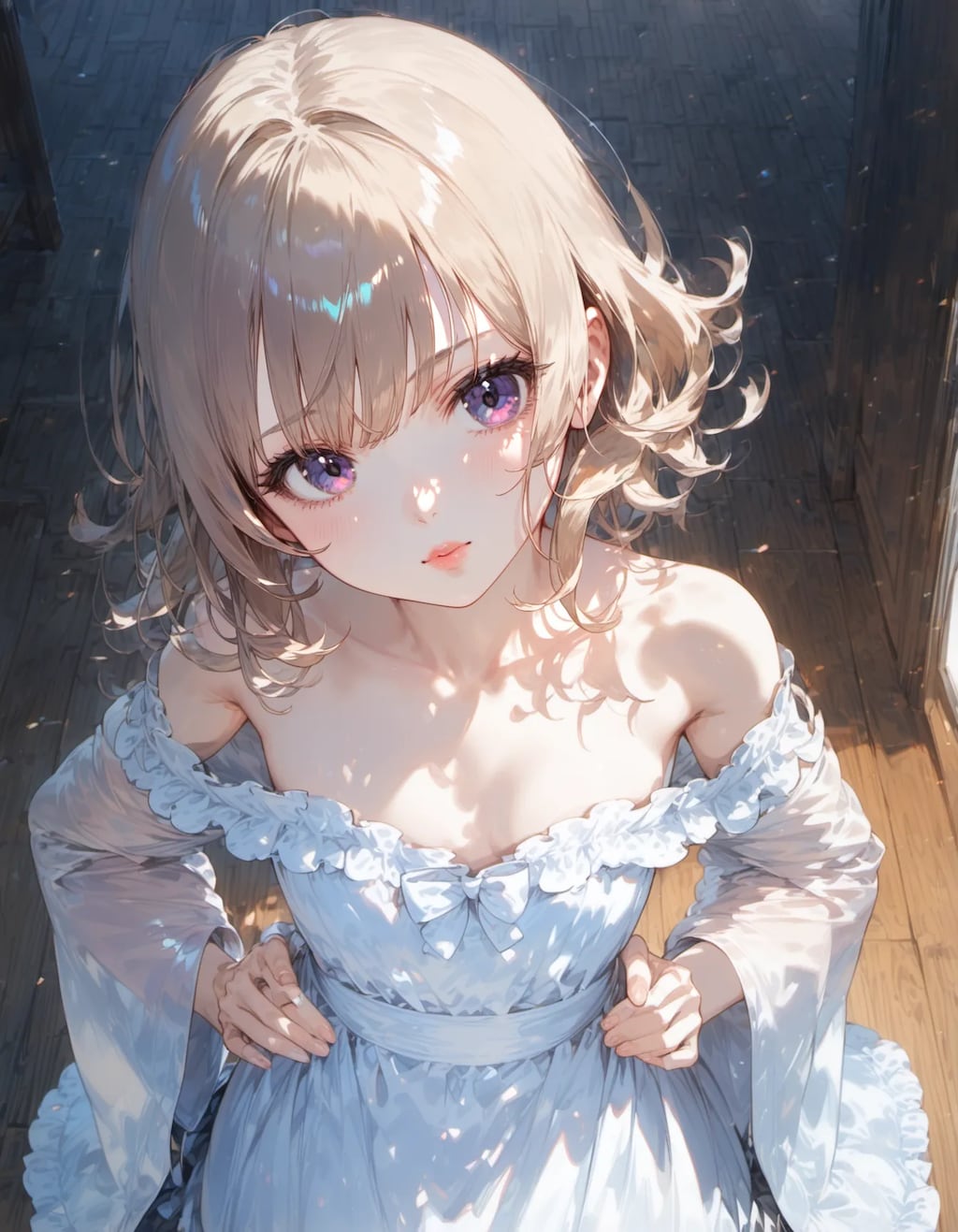 Morning Light Above Her Shoulders