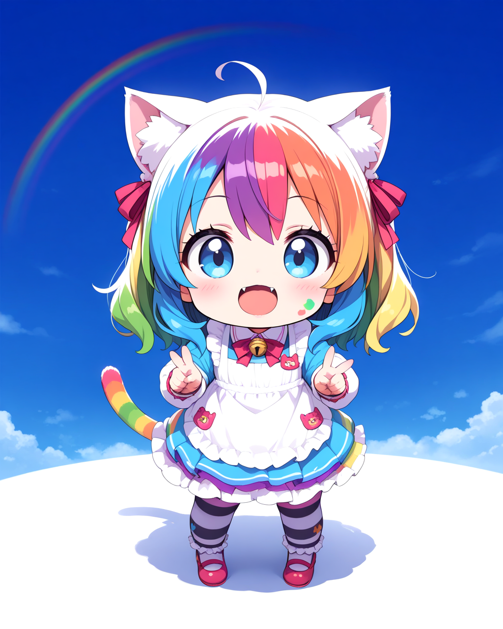 カラフルねこ♡