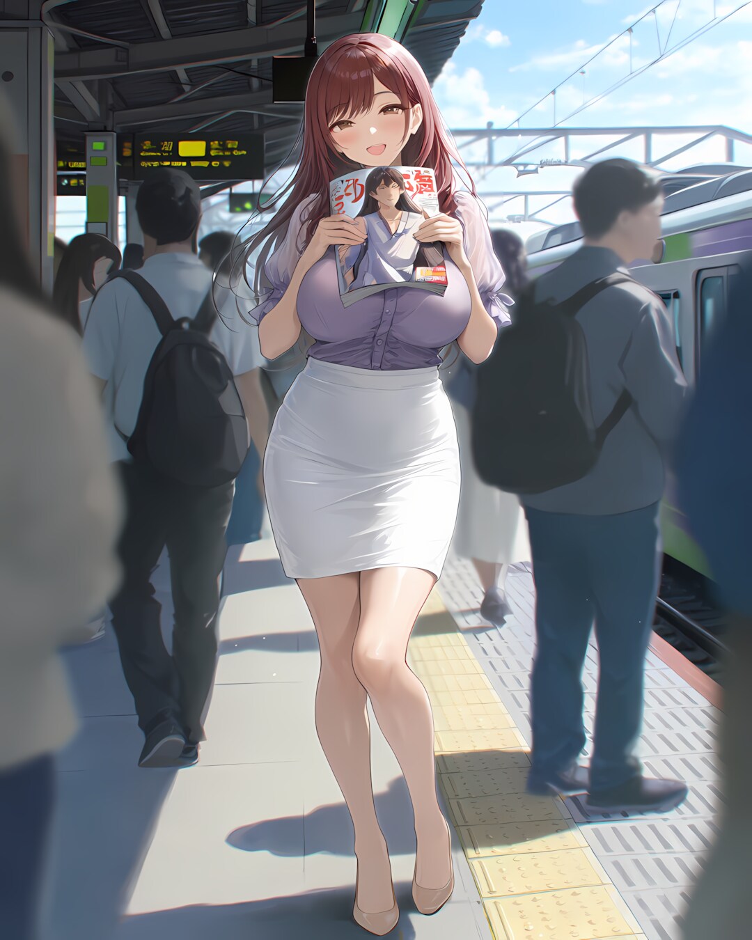 📖劇画の日＆朝の通勤OLスタイル✨