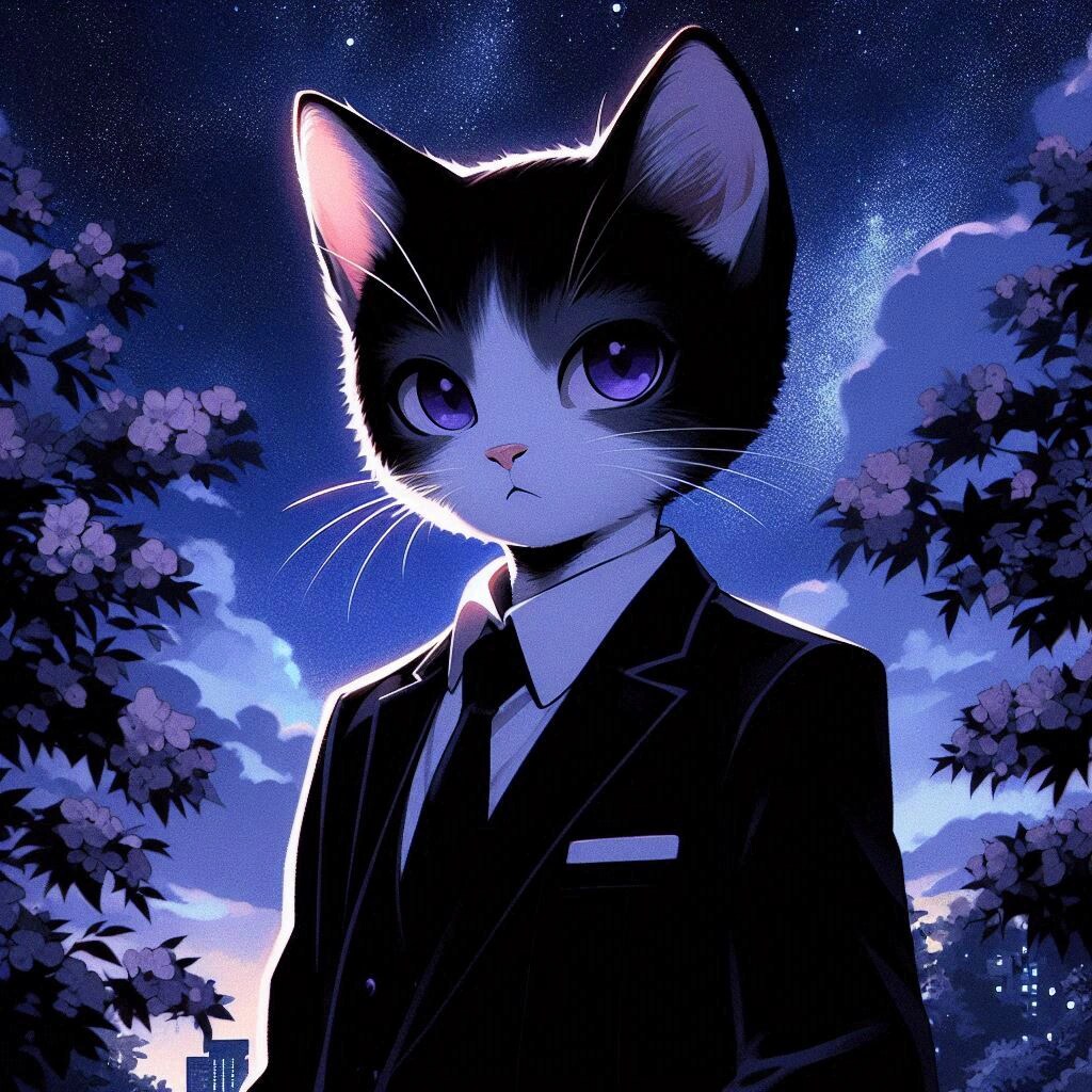 子猫と、黒髪短髪男性★その3-2(12枚)