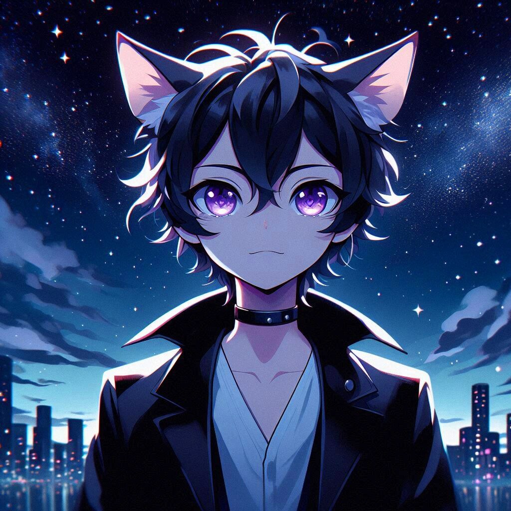 子猫と、黒髪短髪男性★その3-2(12枚)