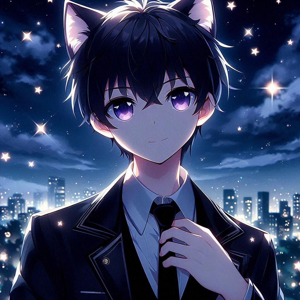 子猫と、黒髪短髪男性★その3-2(12枚)