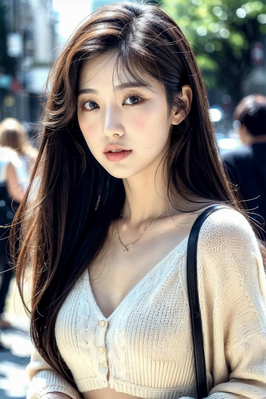 ニット女子２