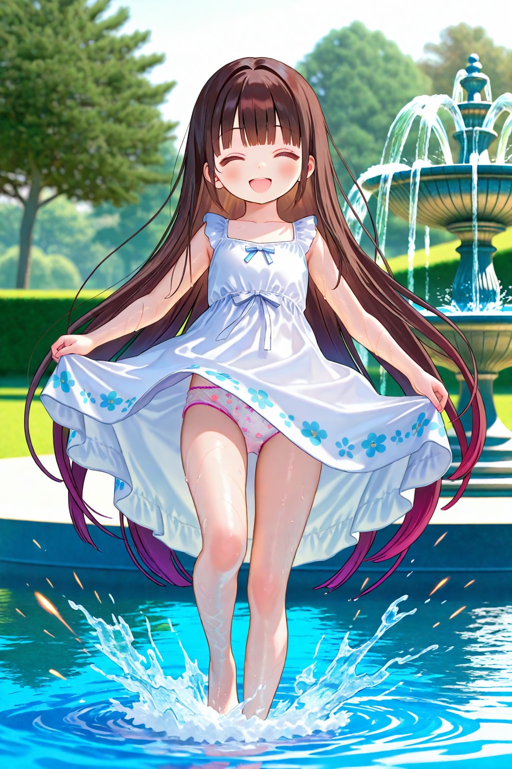 水遊び