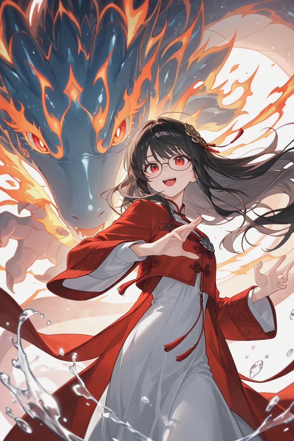 Rainy Dragon | の人気AIイラスト・グラビア